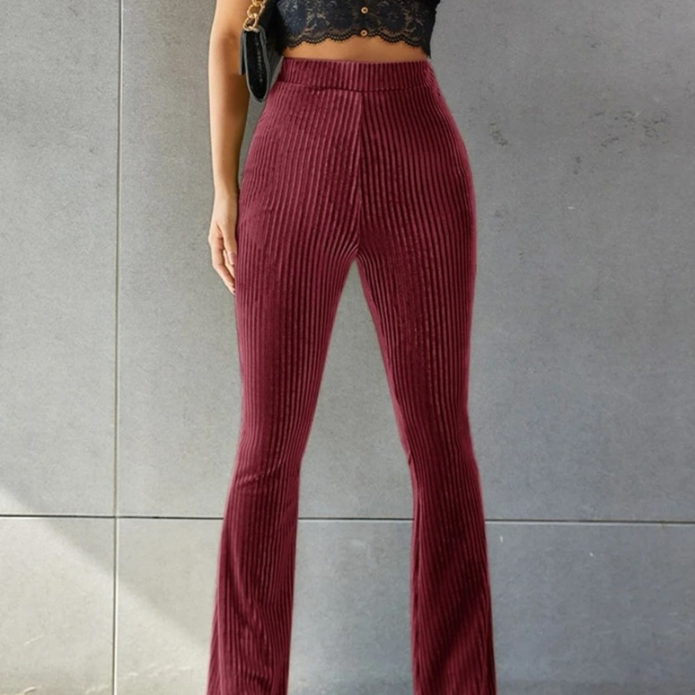 Velvet Flare Leggings